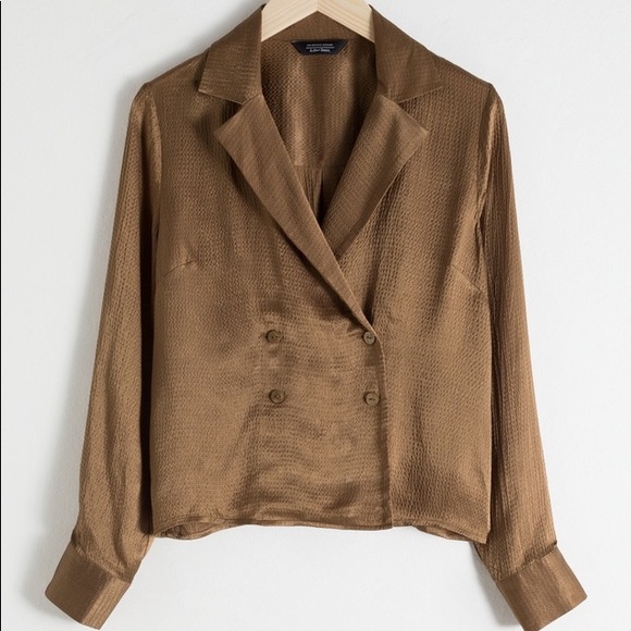 & Other Stories Tops - & Other Stories Satin Blouse
